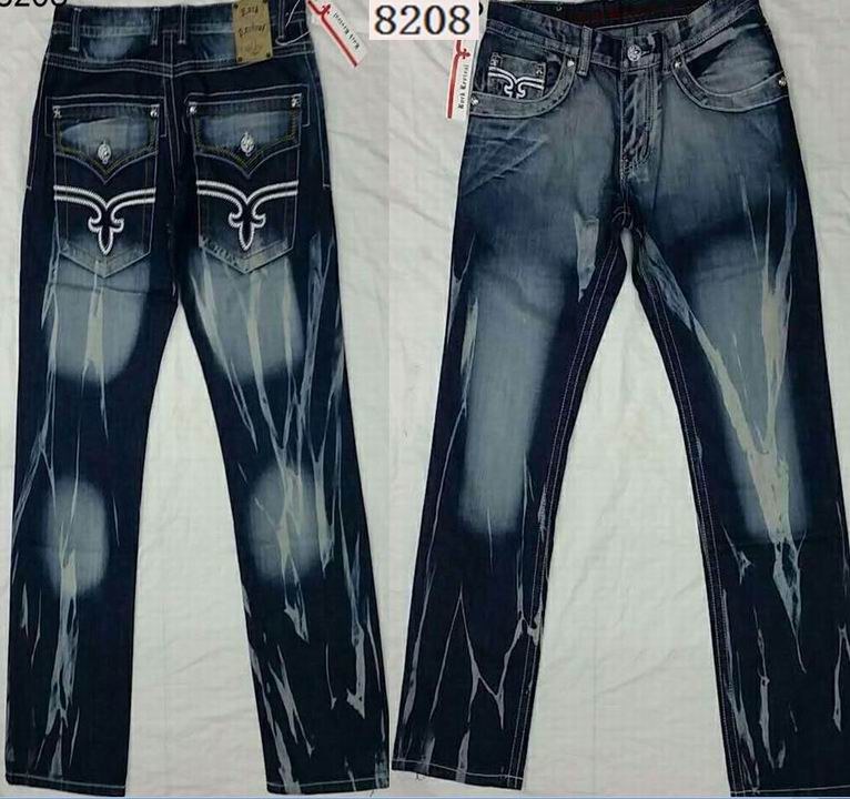 Rock Revival long jeans man 32-42-015